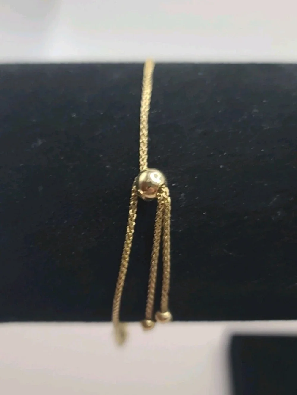14kt RG Gold Curved Bar Bracelet Turkey
